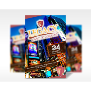 Diseño de Flyer por Nasib Sherani para Legacy Dance Studio, LLC | Diseño #13866526