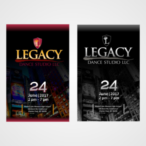 Diseño de Flyer por Nasib Sherani para Legacy Dance Studio, LLC | Diseño: #13883149
