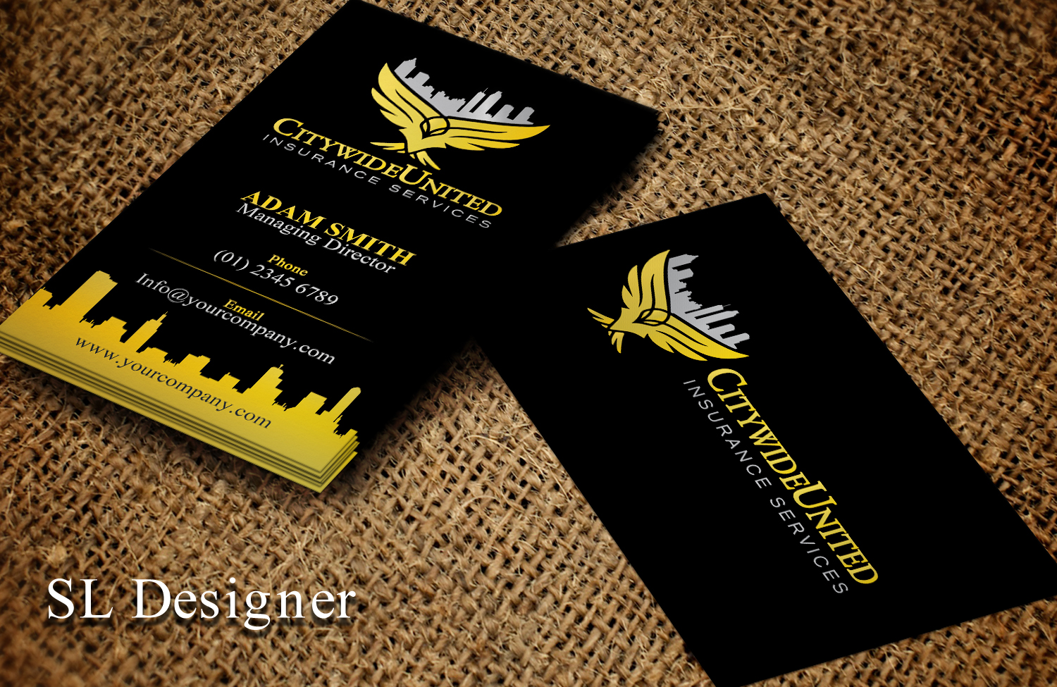 Business Card Design by SL Designer for this project | Design #13851006