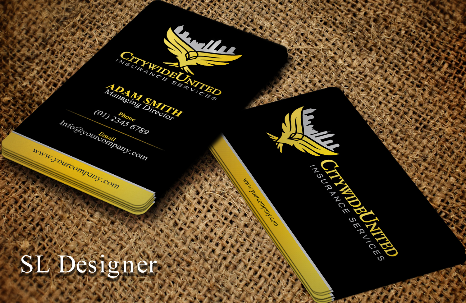 Business Card Design by SL Designer for this project | Design #13851008