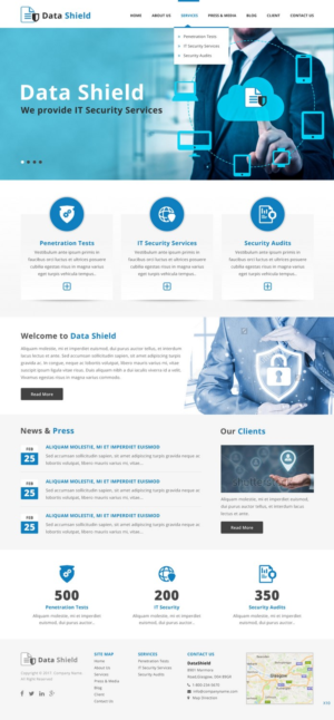 Diseño Web por pb para LUCY Security AG | Diseño: #13858405
