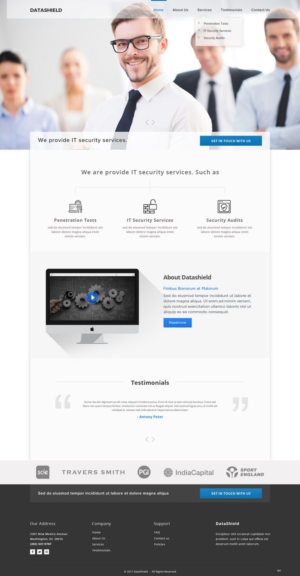 Diseño Web por pb para LUCY Security AG | Diseño: #13858406