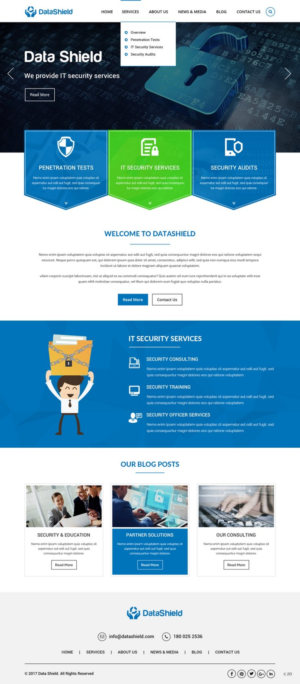 Diseño Web por pb para LUCY Security AG | Diseño: #13858407