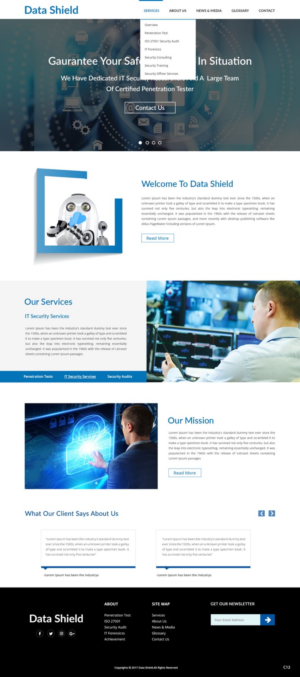 Diseño Web por pb para LUCY Security AG | Diseño: #13858413