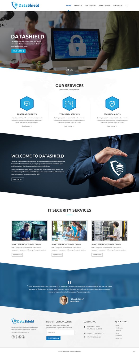 Web-Design von pb für LUCY Security AG | Design #13858417