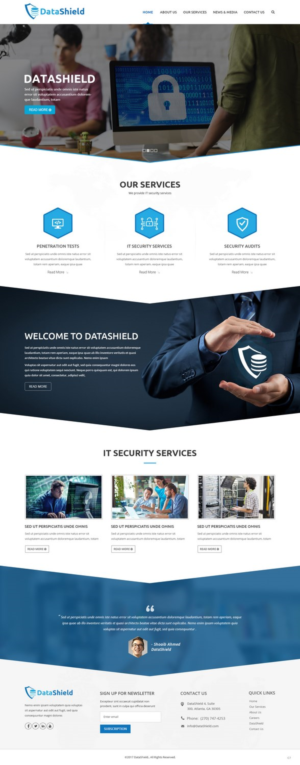 Diseño Web por pb para LUCY Security AG | Diseño: #13858417