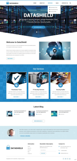 Diseño Web por pb para LUCY Security AG | Diseño: #13858429