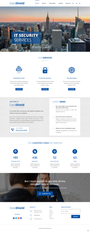Diseño Web por pb para LUCY Security AG | Diseño: #13858431