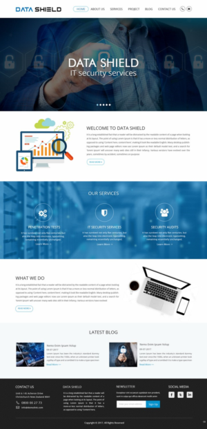 Diseño Web por pb para LUCY Security AG | Diseño: #13858437