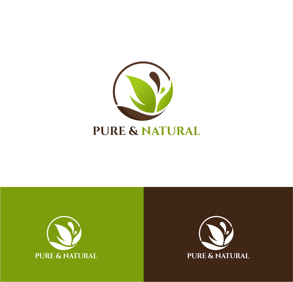 281 Bold Serious Skin Care Product Logo Designs for Pure & Natural as