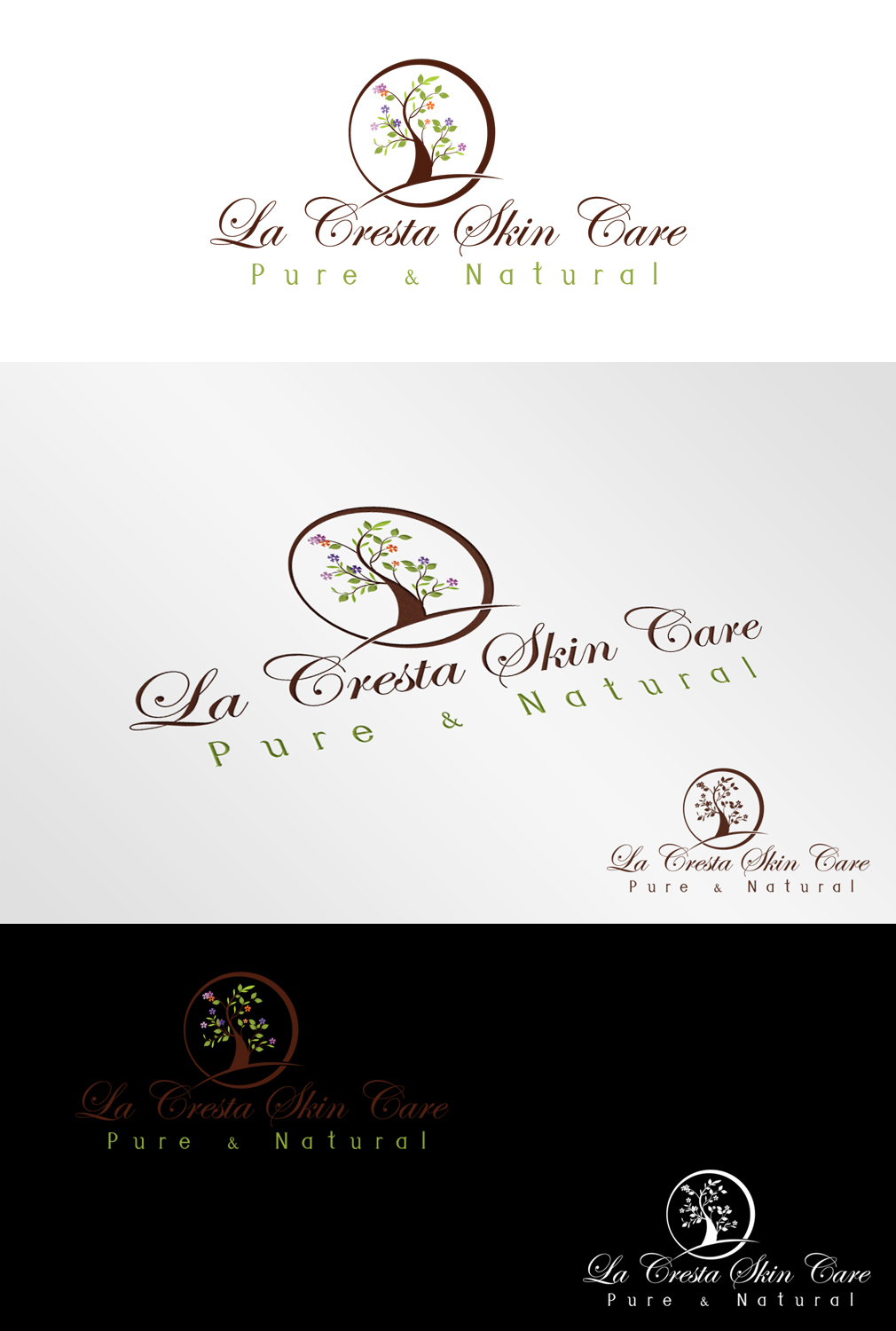 Logo Design by aadikhan09 for La Cresta Skin Care | Design #13909824