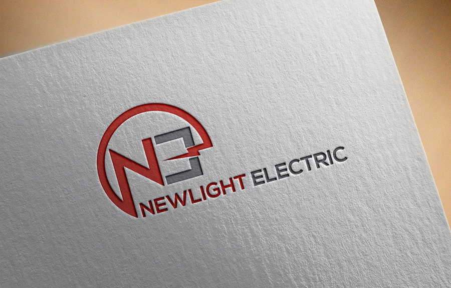 Logo Design by logout babu for Newlight Electric | Design #13854995