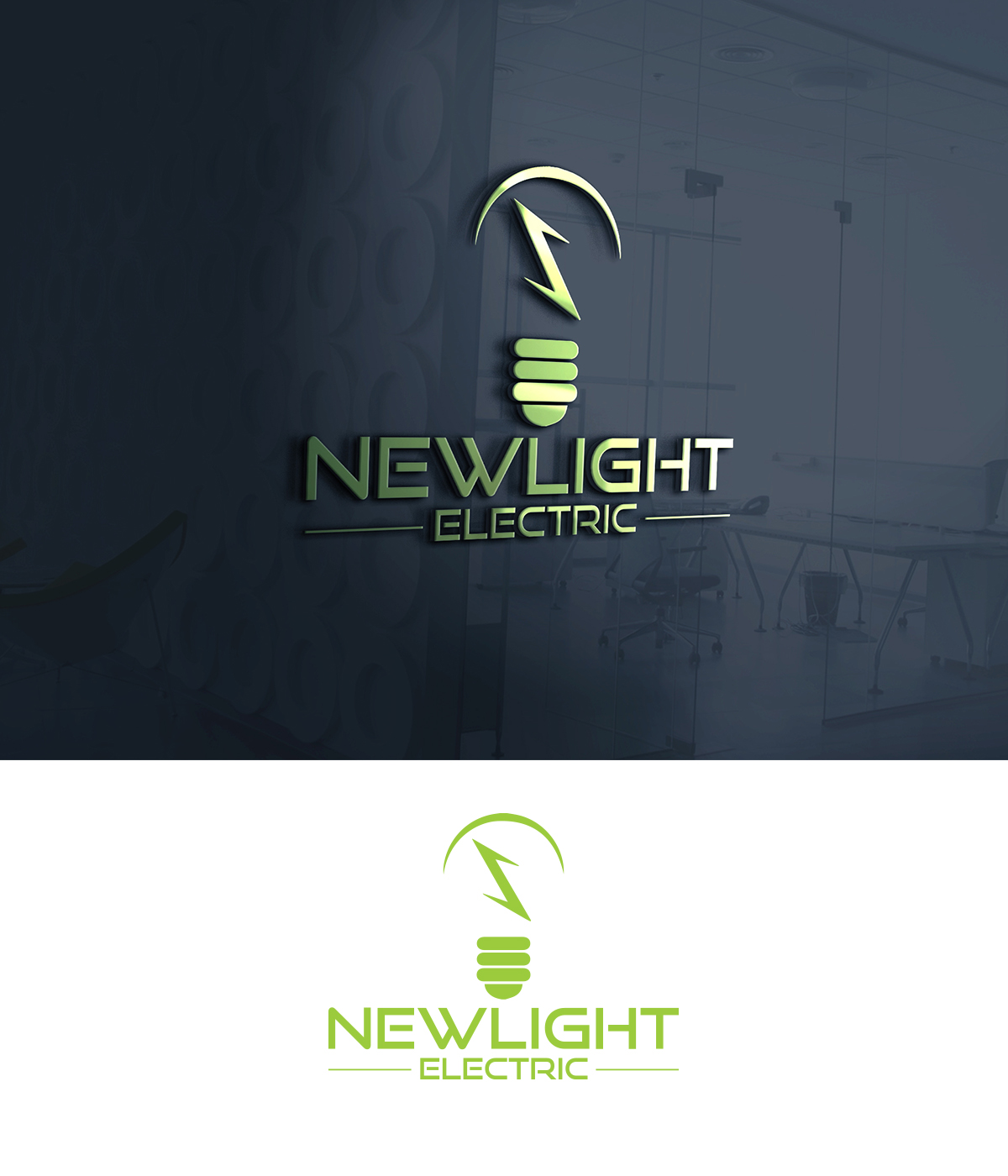 Logo Design by supercreative for Newlight Electric | Design #13872912