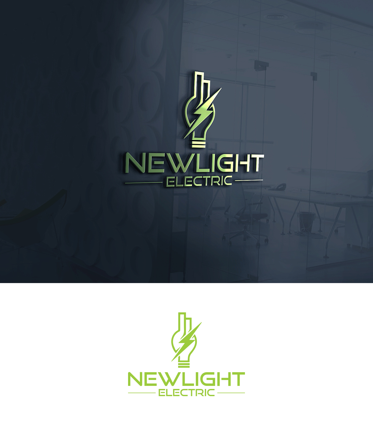 Logo Design by supercreative for Newlight Electric | Design #13872929