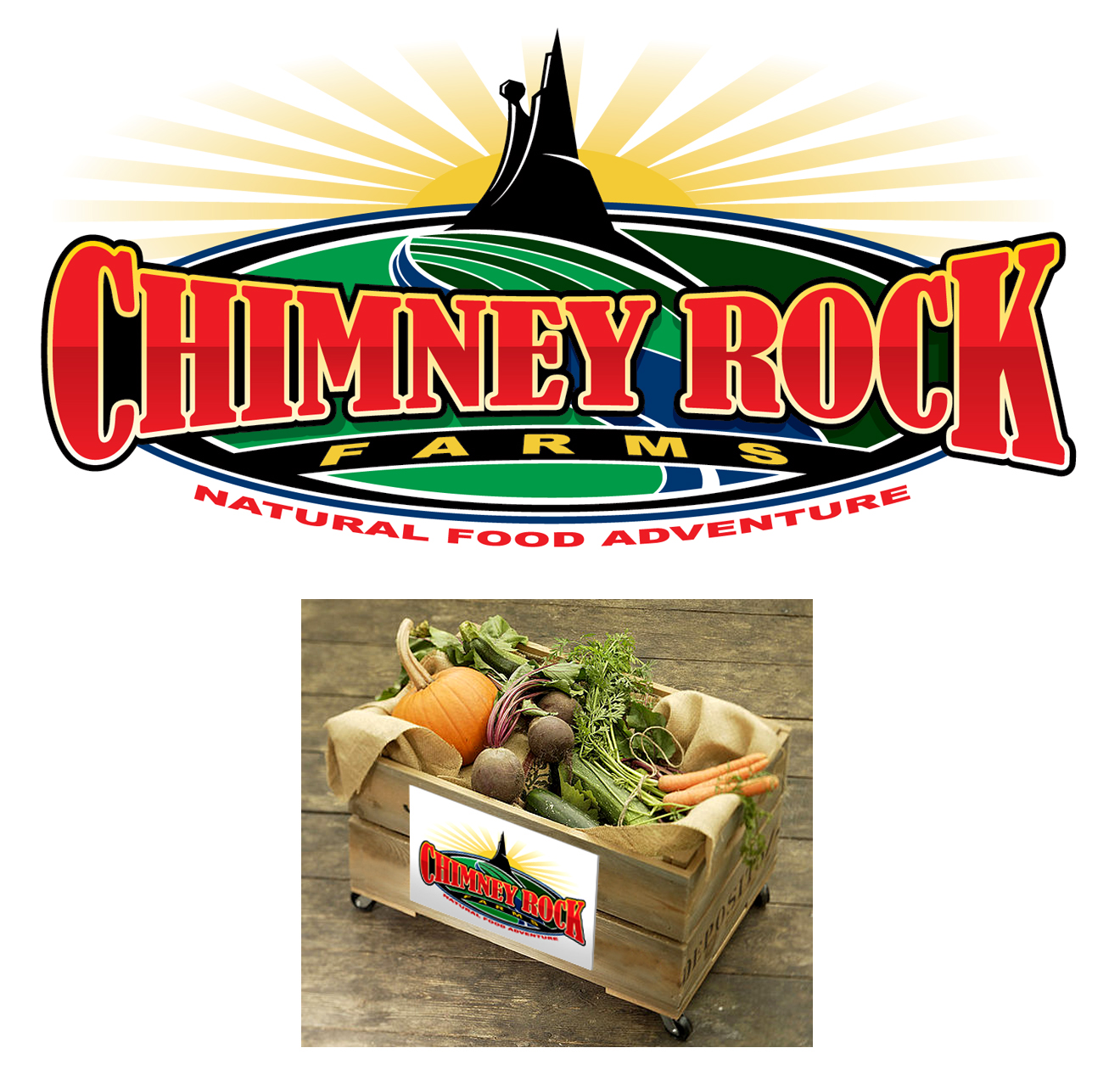 Logo Design by satz31 for Chimney Rock Farms | Design #562425