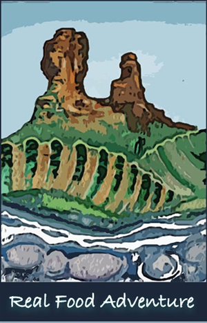 Logo Design by Angler Designs for Chimney Rock Farms | Design: #552221