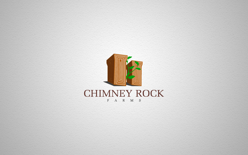 Logo-Design von NicholasD für Chimney Rock Farms | Design #553083