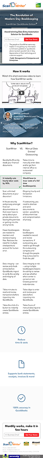 Landing Page Design by Orhon.ao