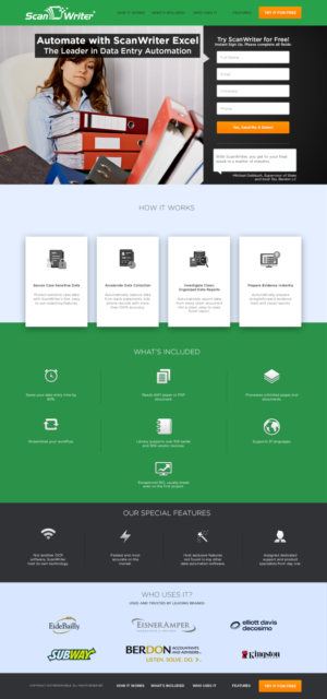 Landing Page Design by insert name here