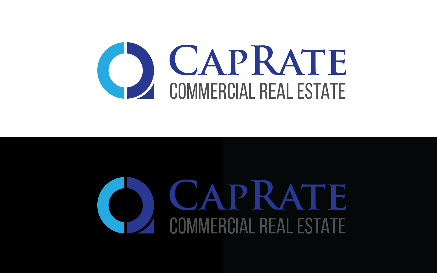 Logo Design by LTND for CapRate Commercial Real Estate | Design #13860965