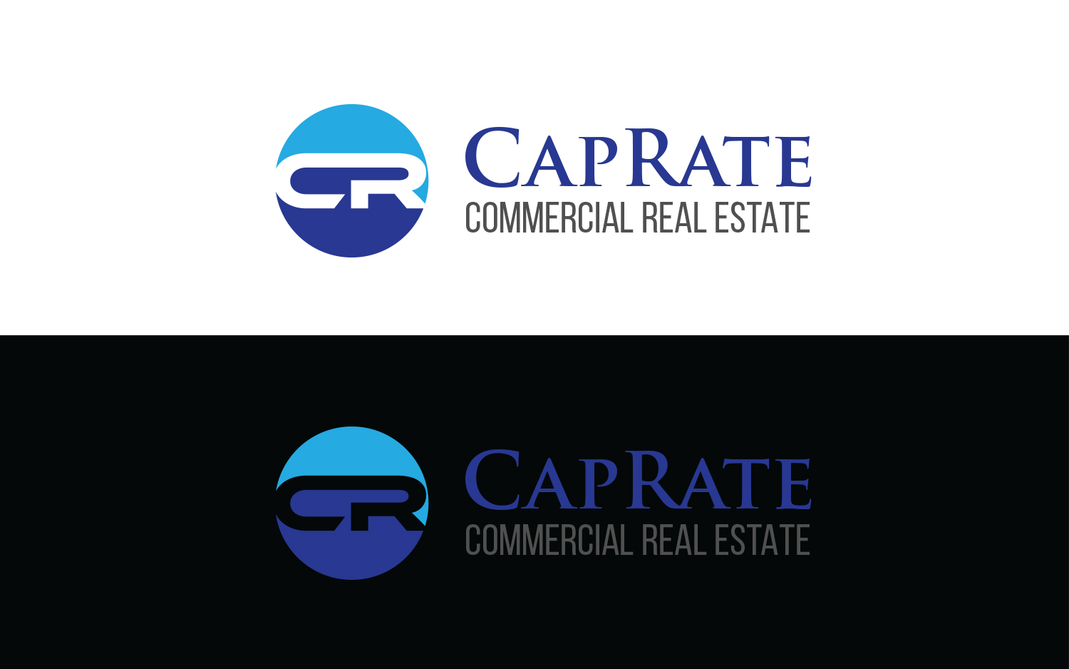 Logo Design by LTND for CapRate Commercial Real Estate | Design #13861509