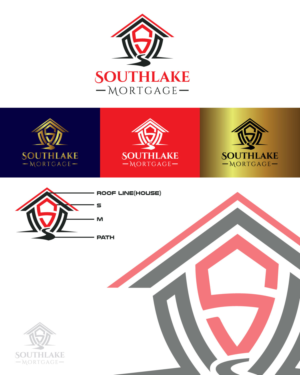 Logo Design by psychophic for Southlake Mortgage  | Design: #13858754
