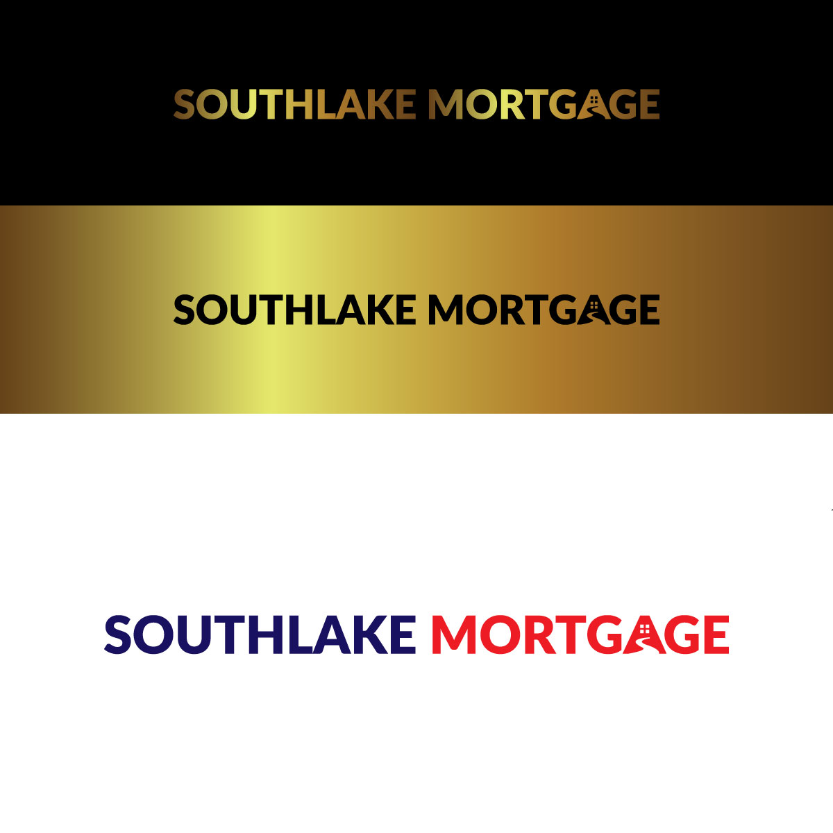 Logo Design by psychophic for Southlake Mortgage  | Design #13859166