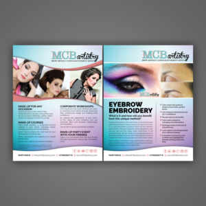 Flyer Design by Mariyam Khan for MCBartistry | Design: #13883920
