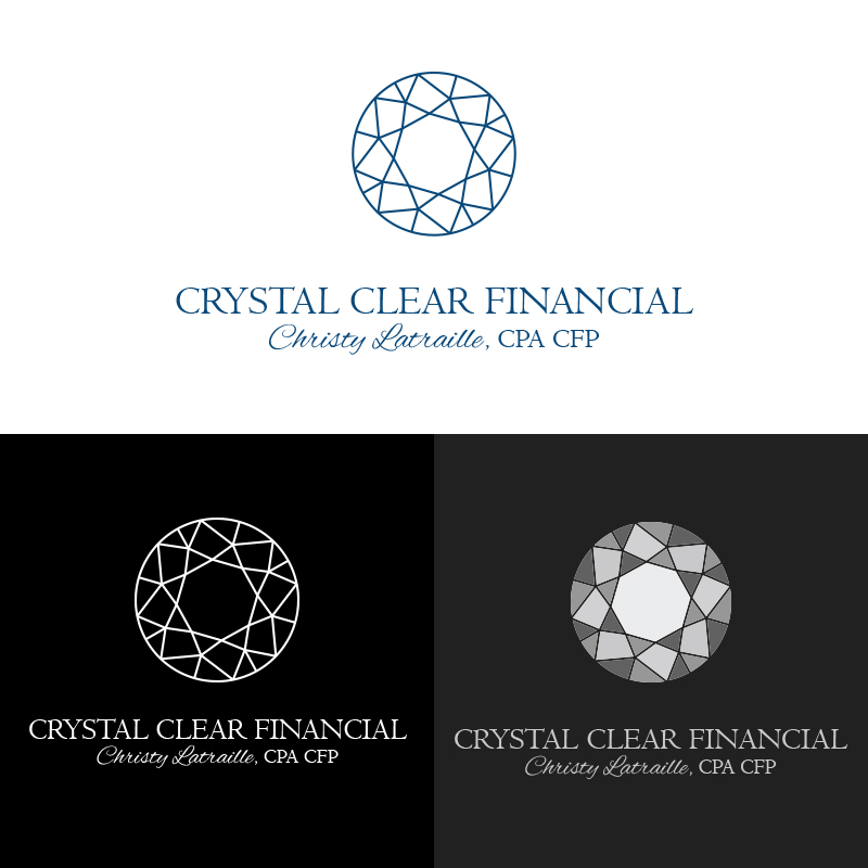 Logo Design by czone for Crystal Clear Financial | Design #13858128