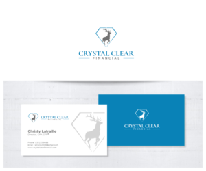 Logo-Design von King Cozy für Crystal Clear Financial | Design: #13902629