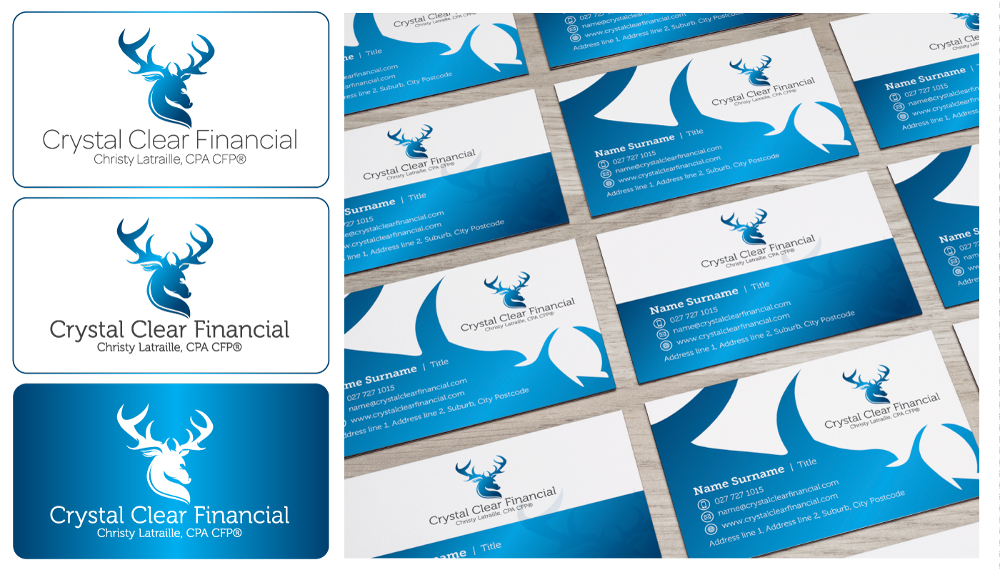 Logo Design by TylerMcGrath for Crystal Clear Financial | Design #13883175