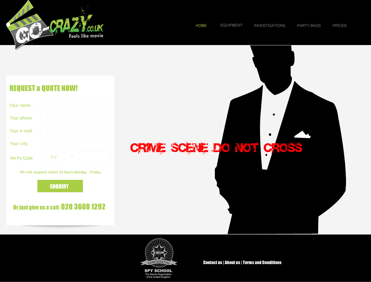 Web Design par aarsita pour Holywood Events | Design #2506277
