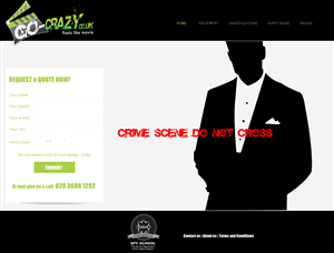 Diseño Web por aarsita para Holywood Events | Diseño #2506277