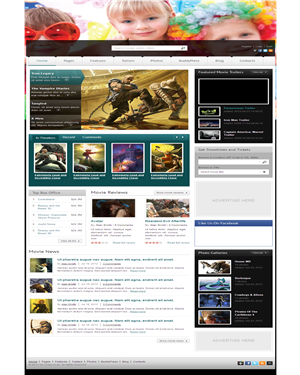 Web Design by Chaitanya S. for Holywood Events | Design: #2498342