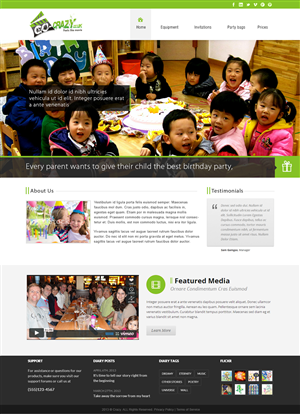 Diseño Web por webxvision para Holywood Events | Diseño #2498370