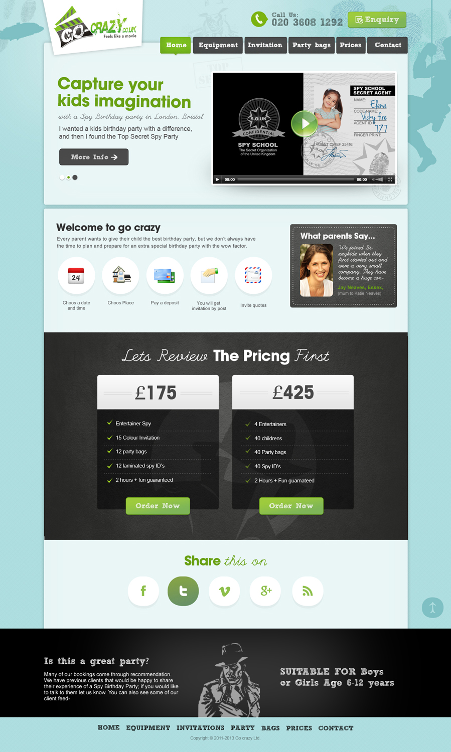 Web Design by the-lion-king for Holywood Events | Design #2499556