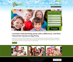 Web Design by TechWise for Holywood Events | Design: #2499949