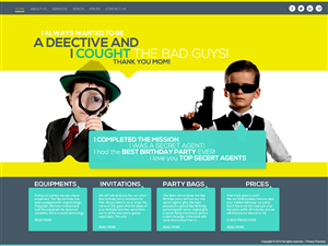 Web Design by 9tnine for Holywood Events | Design: #2501348
