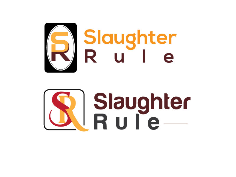 Logo-Design von Origin to Original für Slaughter Rule, LLC | Design #13868620