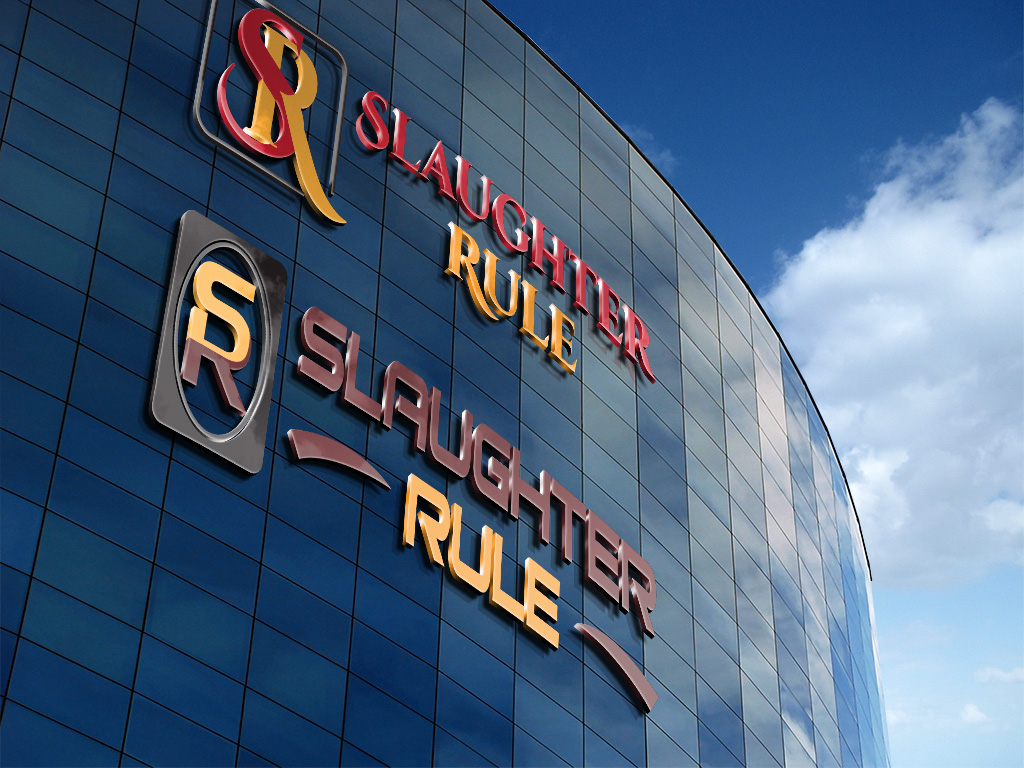 Logo-Design von Origin to Original für Slaughter Rule, LLC | Design #13868631