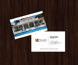 Business Card Design by JK18 for O'Connell's Vacation Rentals | Design: #13871965