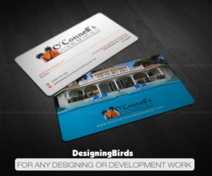 Business Card Design by Designing Birds for O'Connell's Vacation Rentals | Design: #13863841