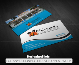 Business Card Design by Designing Birds for O'Connell's Vacation Rentals | Design: #13864802