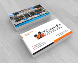 Design de Carte de Visite par Creations Box 2015 pour O'Connell's Vacation Rentals | Design : #13863161
