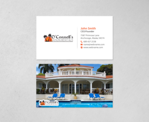 Visitenkarten-Design von chandrayaan.creative für O'Connell's Vacation Rentals | Design: #13880324