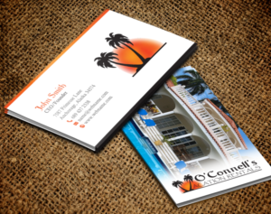 Business Card Design by chandrayaan.creative for O'Connell's Vacation Rentals | Design #13880339