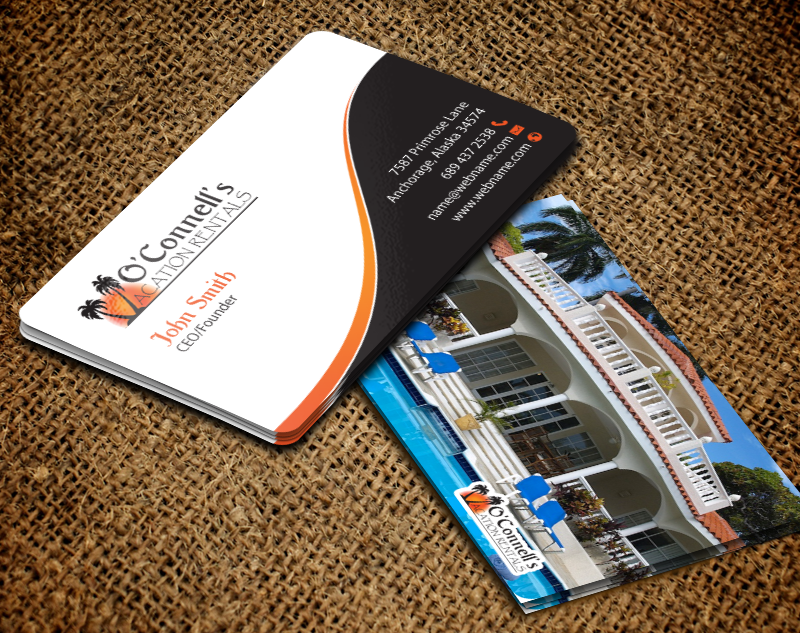 Business Card Design by chandrayaan.creative for O'Connell's Vacation Rentals | Design #13880352