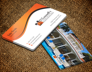Visitenkarten-Design von chandrayaan.creative für O'Connell's Vacation Rentals | Design: #13880355