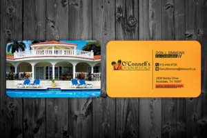 Business Card Design by Versatile Designer for O'Connell's Vacation Rentals | Design #13883526