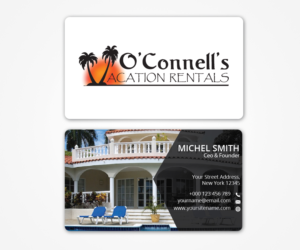 Business Card Design by Graphic Flame for O'Connell's Vacation Rentals | Design: #13866093
